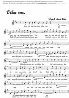 Trinh Cong Son - Diem xua - Popular Downloadable Sheet Music for Free